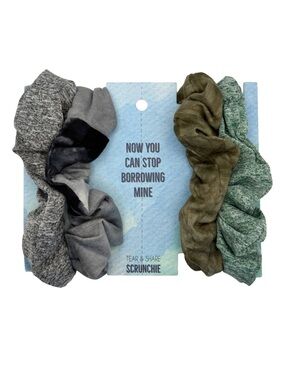 Nordstrom Girls Tear & Share Scrunchie Set Of 4